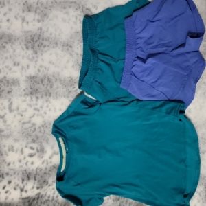 Girls All In Motion Top and Shorts set